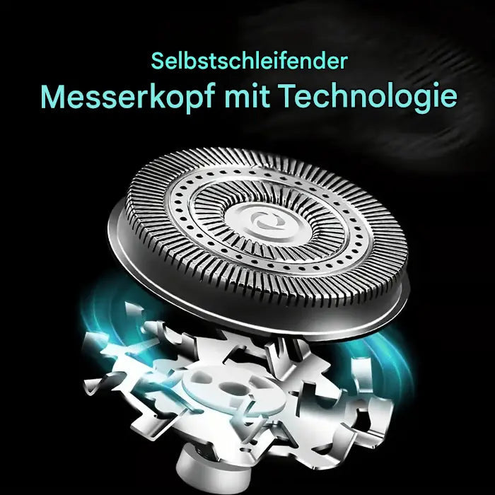 Eleganter Mini-Elektrorasierer für präzise Haarentfernung an Gesicht & Körper. Für Damen & Herren.