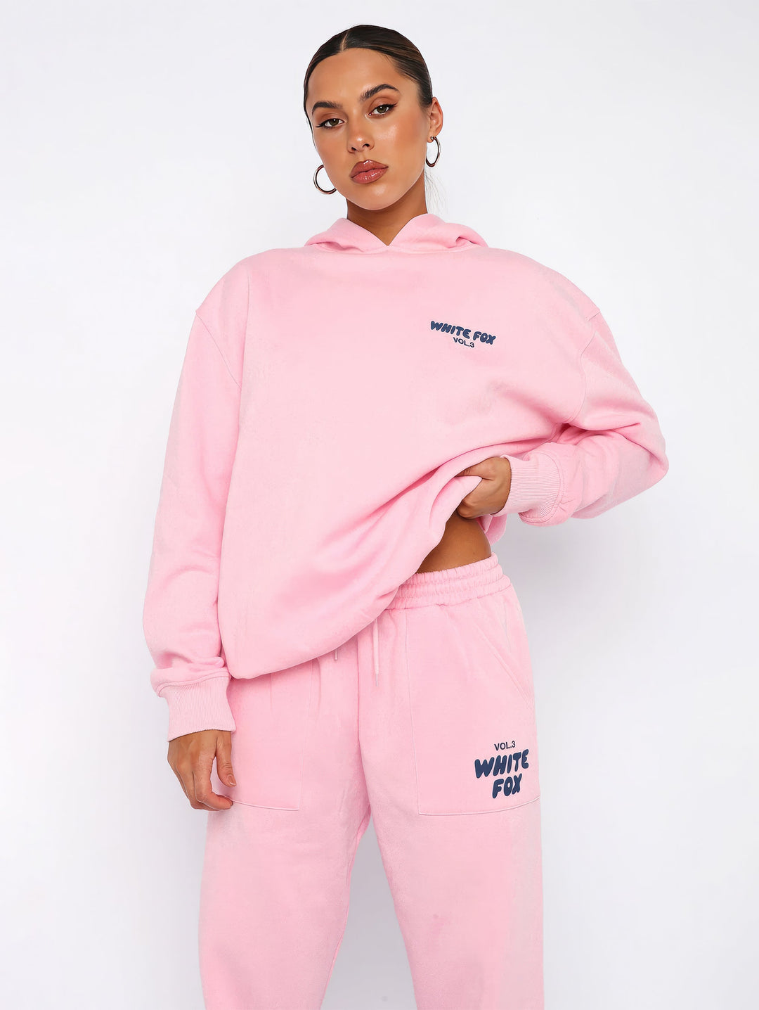 Damen Freizeit-Trainingsanzug: Weiches Set aus Hoodie & Jogginghose, für maximalen Komfort & Style.