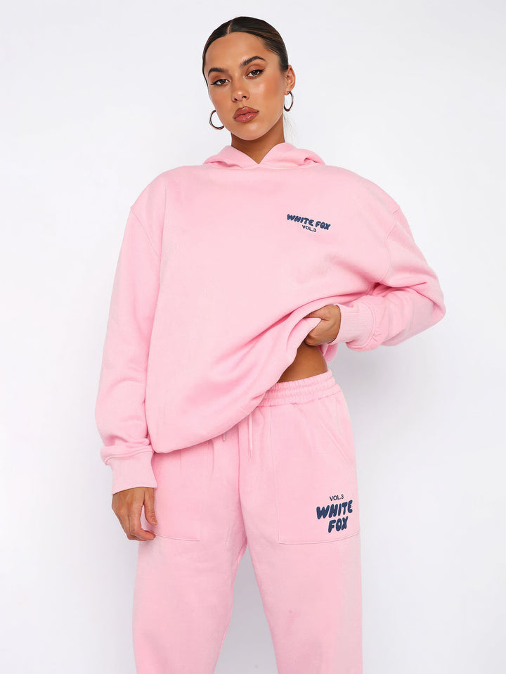 Damen Freizeit-Trainingsanzug: Weiches Set aus Hoodie & Jogginghose, für maximalen Komfort & Style.