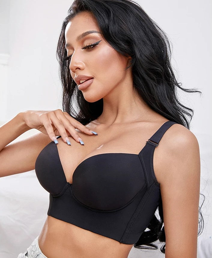 Damen Push-up-BH Übergröße: Perfekter Halt & schmeichelhafter Lift für große Größen. Komfortable Unterwäsche.