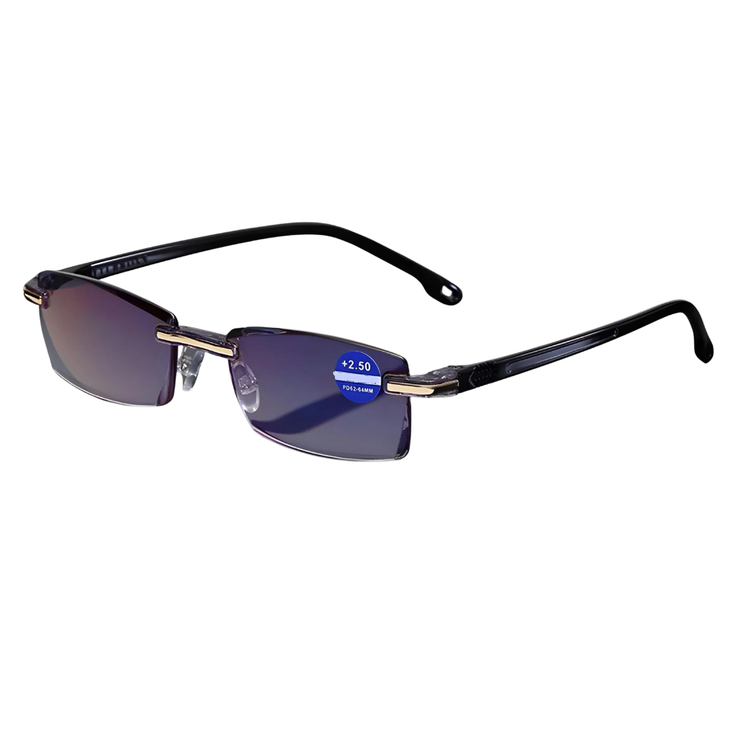 Unisex Gleitsichtbrille mit Blaulichtfilter & UV400-Schutz. Klare Sicht nah & fern. Augenschutz.