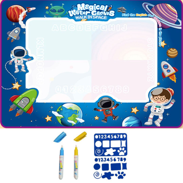 Wasserzeichenmatte für Kinder: Fördert Feinmotorik, Hand-Augen-Koordination & freie Kreativität beim Malen.