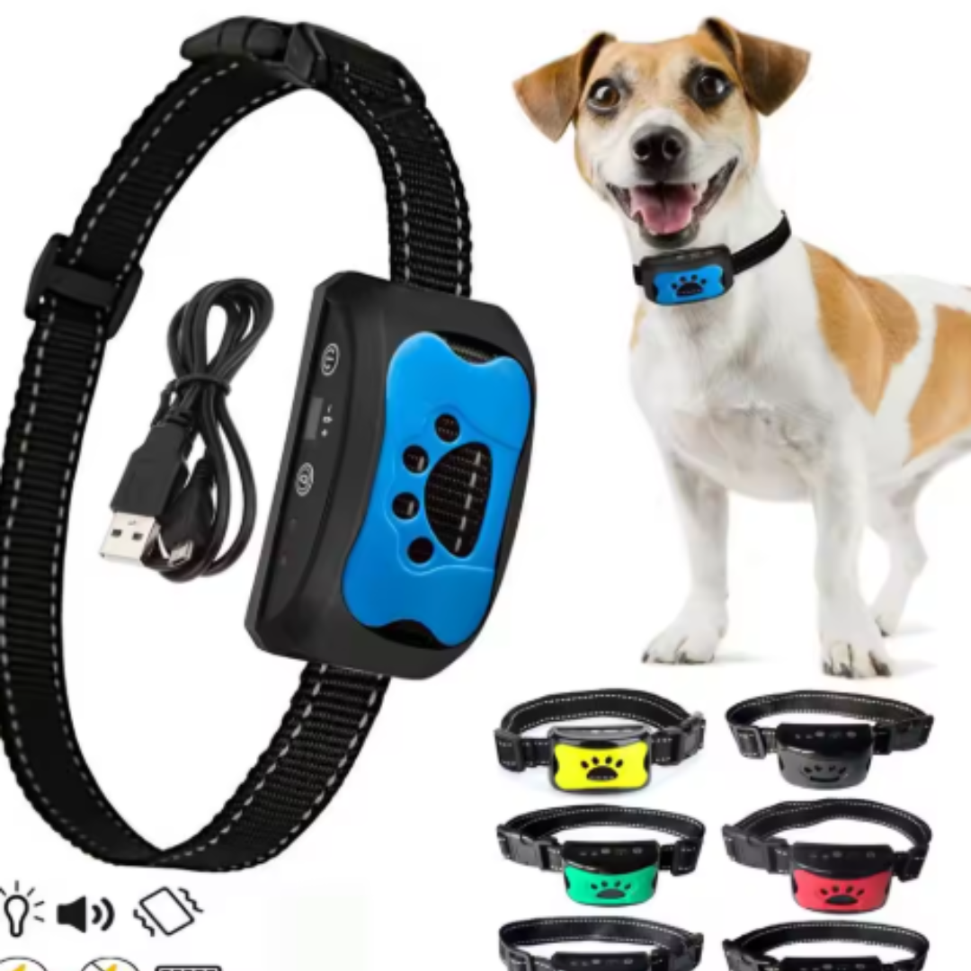 Effektives Anti-Bell-Halsband für ruhige Hunde, vibrationsbasiert, tierfreundlich.