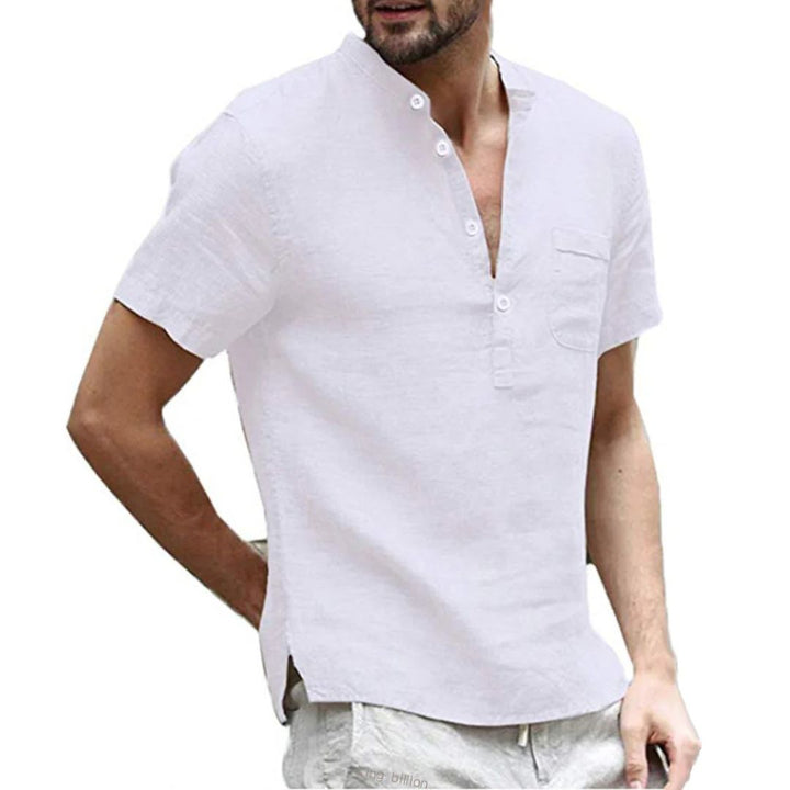 Vielseitiges Herren Casual Polo-Shirt für Frühling und Sommer. Komfortables Kurzarm Oberteil für jeden Tag & Freizeit.