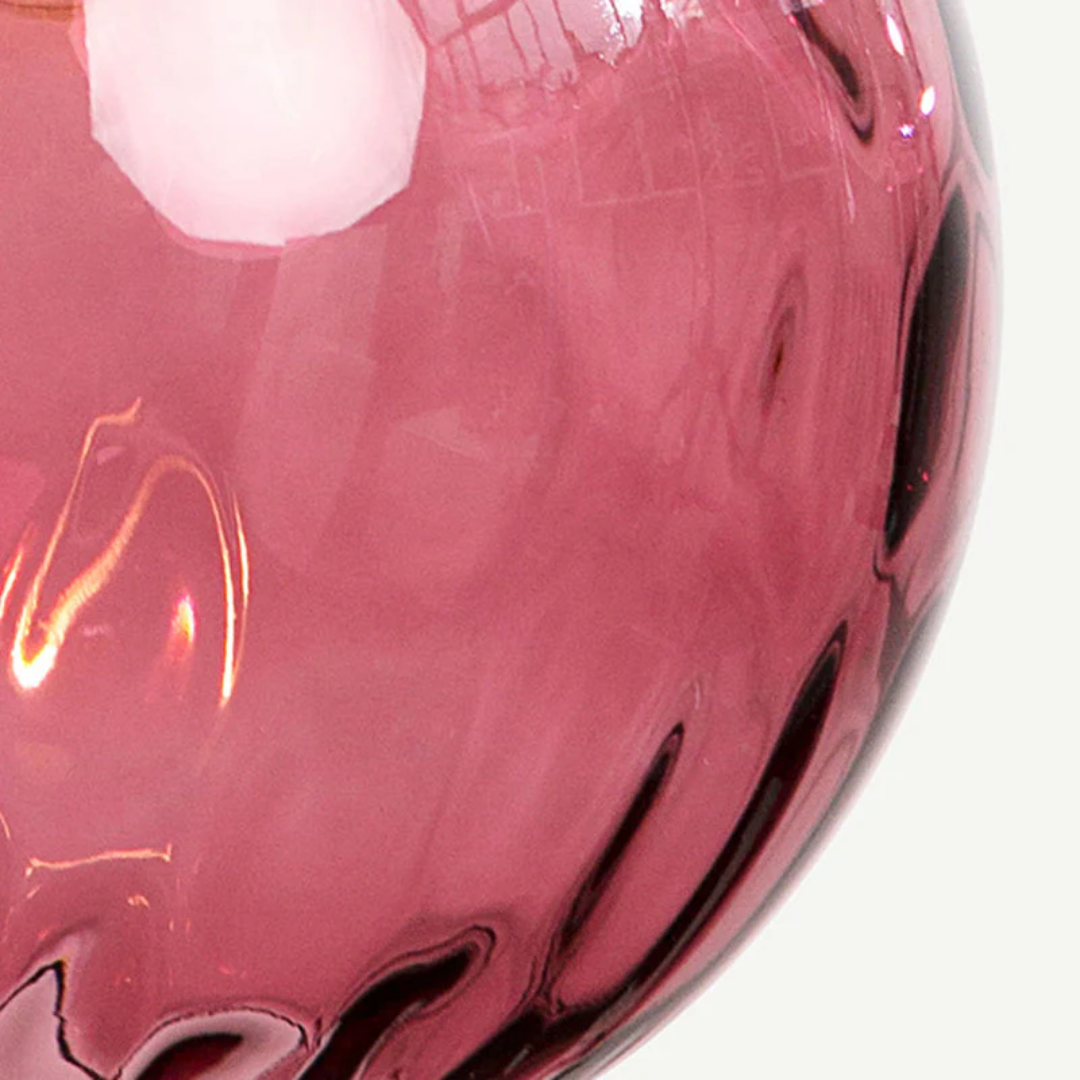 Chic: 3-flammige LED Glas Pendelleuchte. Dekorative Clusterlampe für Schlafzimmerbeleuchtung.