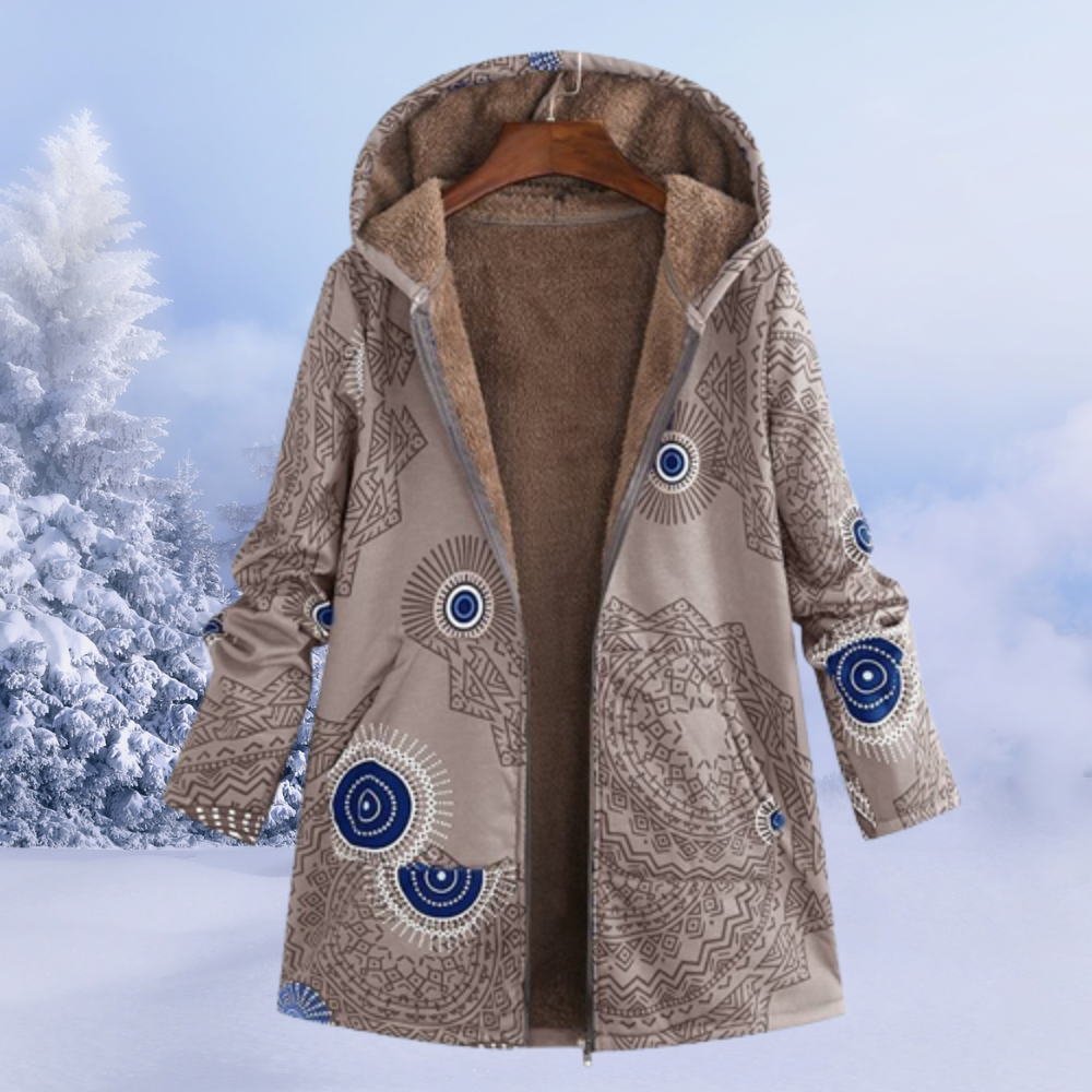 Warmer Damen Parka, modische Winterjacke für Frauen, schützt stilvoll vor Kälte.