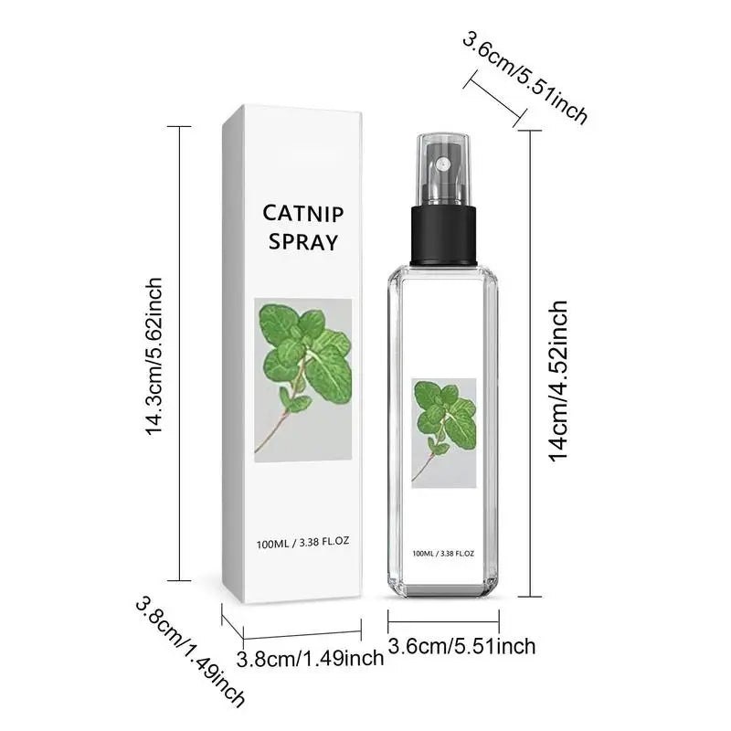 Beruhigendes Katzen Spray mit Silberwein zur Stressreduktion & mehr Spielfreude, für glückliche Katzen.