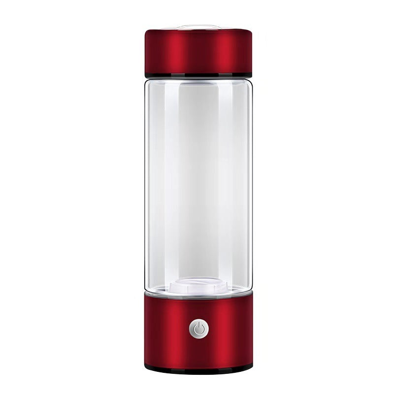 Hochwertige Glas-Wasserstoffflasche. Elegant, funktional & gut für Gesundheit & Vitalität.