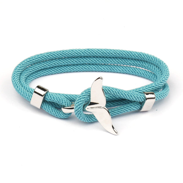 Hochwertiges maritimes Ankerarmband aus Edelstahlseil, Unisex-Schmuck für den Alltag.