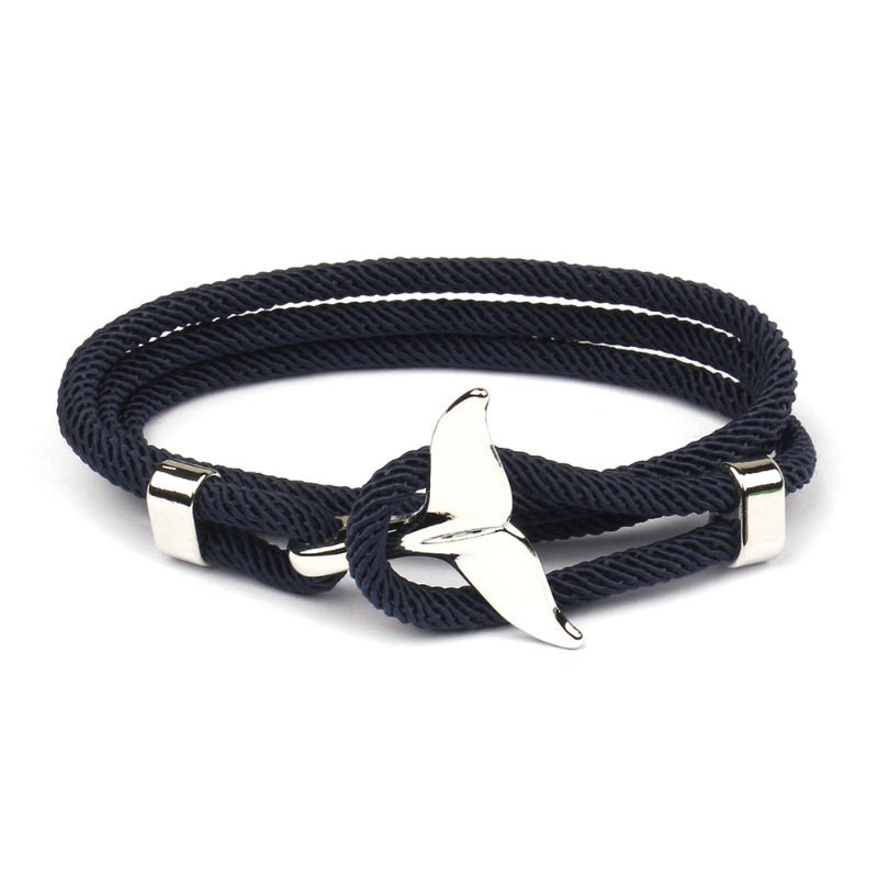 Robustes maritimes Ankerarmband, Unisex, Seil-Optik, Hauch von Meer am Handgelenk.
