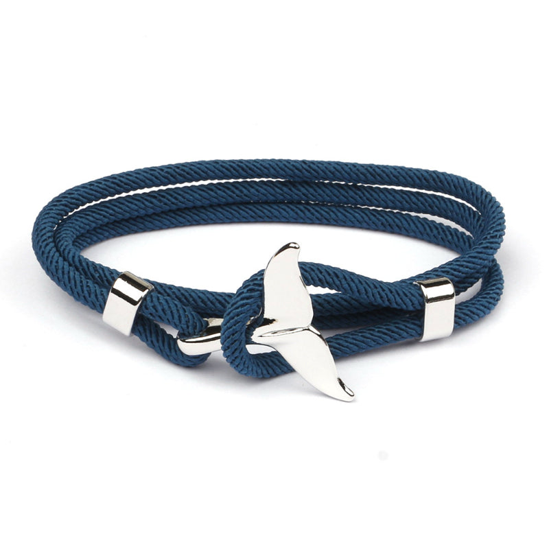 Schickes Unisex-Armband mit Anker und geflochtenem Seil, maritimes Statement-Schmuckstück.