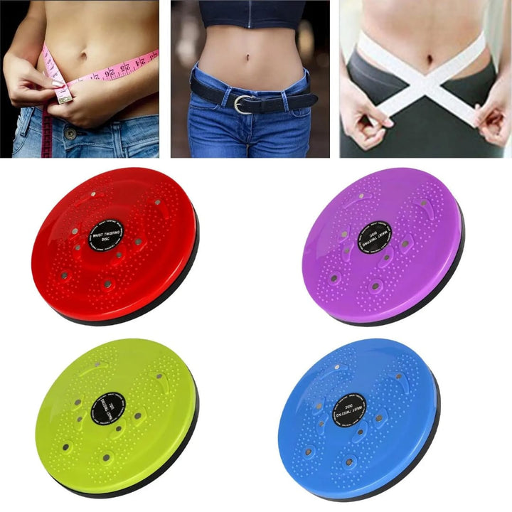 Dieses langlebige Fitness Twist Board unterstützt dein Core- & Bauchtraining und ist leicht zu verstauen.
