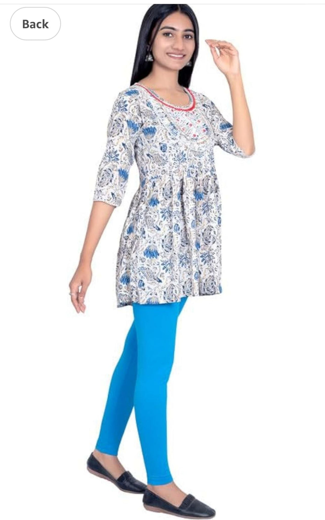 Hochwertige Damen Churidar Leggings, stretchig und anpassungsfähig, für klassischen Look & maximalen Tragekomfort.