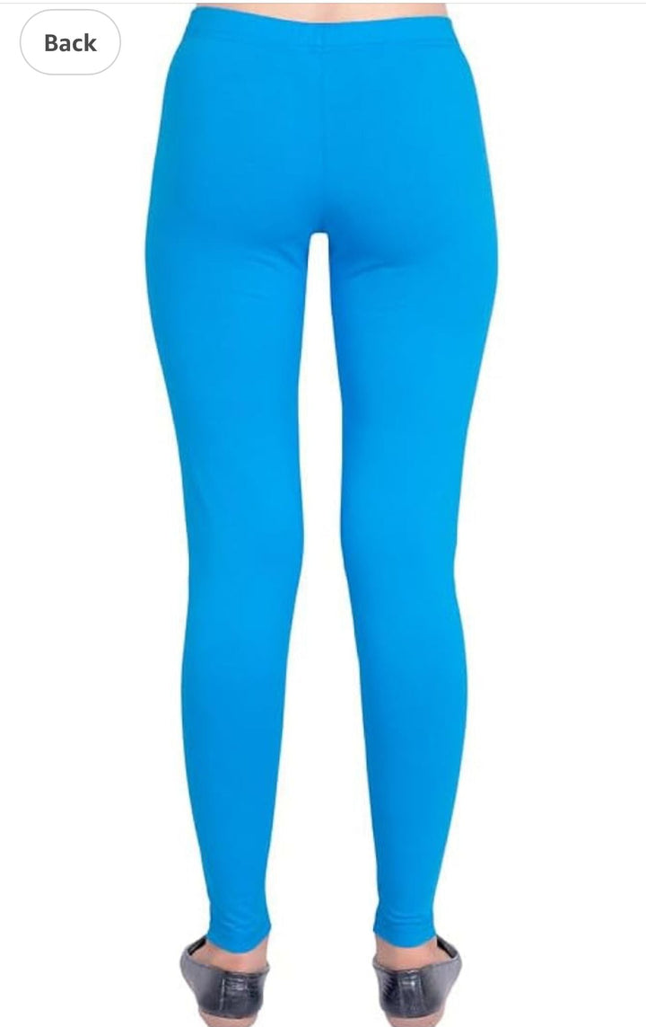 Elegante Frauen Churidar Leggings aus Stretch-Stoff, ideal für Komfort und Stil zu jedem Anlass.