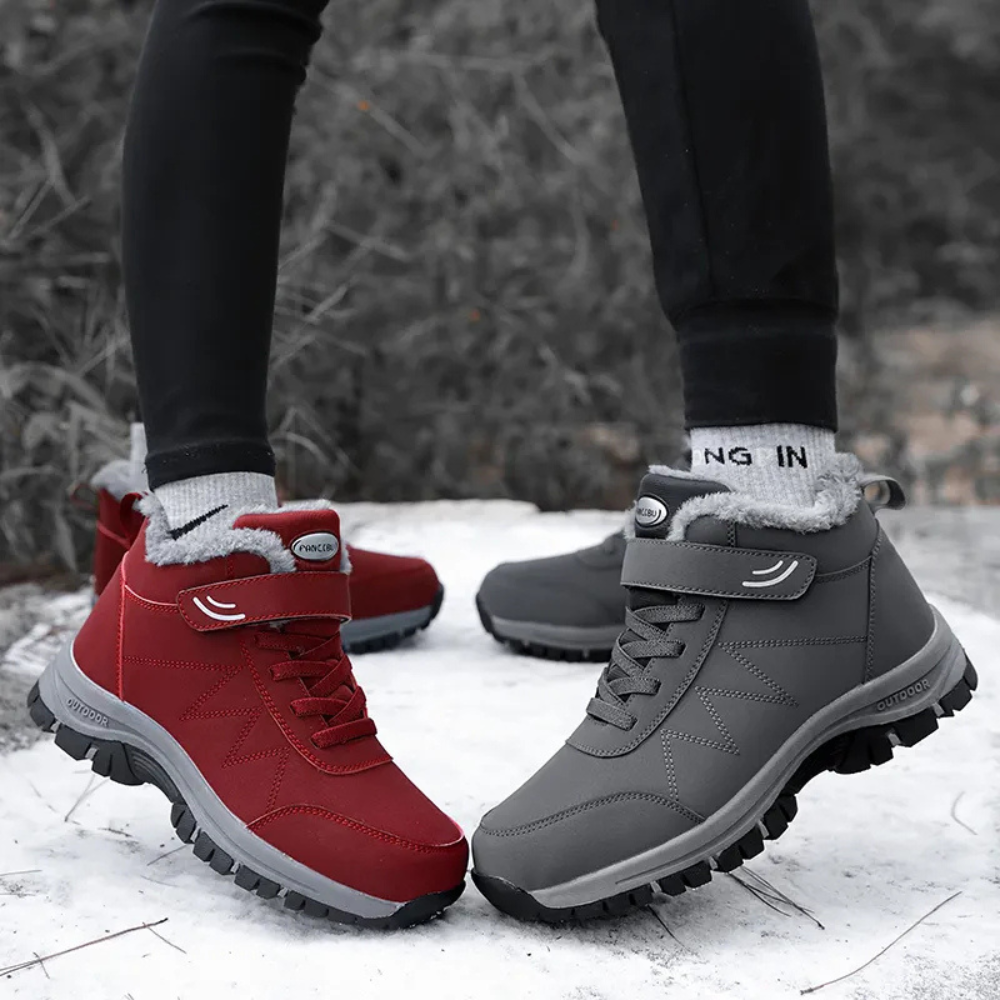 Komfortable Unisex Winterstiefel, ideal für kalte Tage, warm, rutschfest & strapazierfähig.
