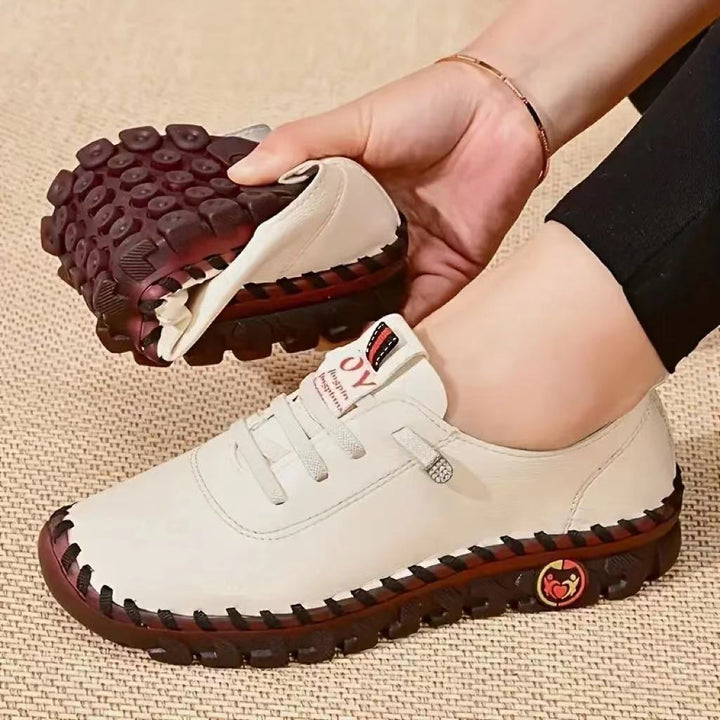 Elegante, bequeme Damen Orthopädische Ballerinas für Alltag & Fußgesundheit mit Sohlenstütze.