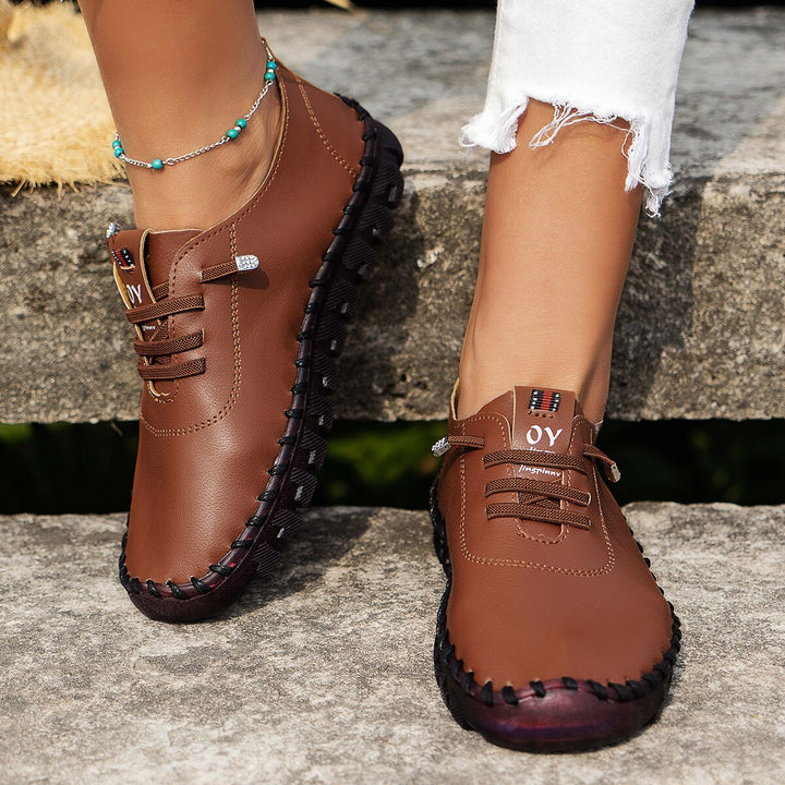 Bequeme Damen Orthopädische Ballerinas als Freizeitschuhe, elegant und stützend für den Alltag.