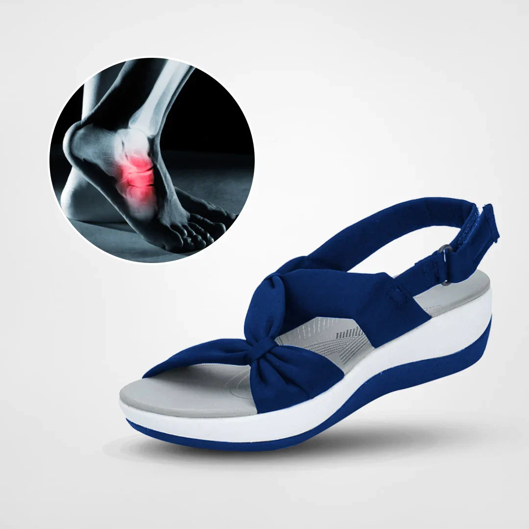 Damen Sandalen: Rutschfeste Sohle und stilvolles Design für bequemen Halt und Leichtigkeit im Sommer.