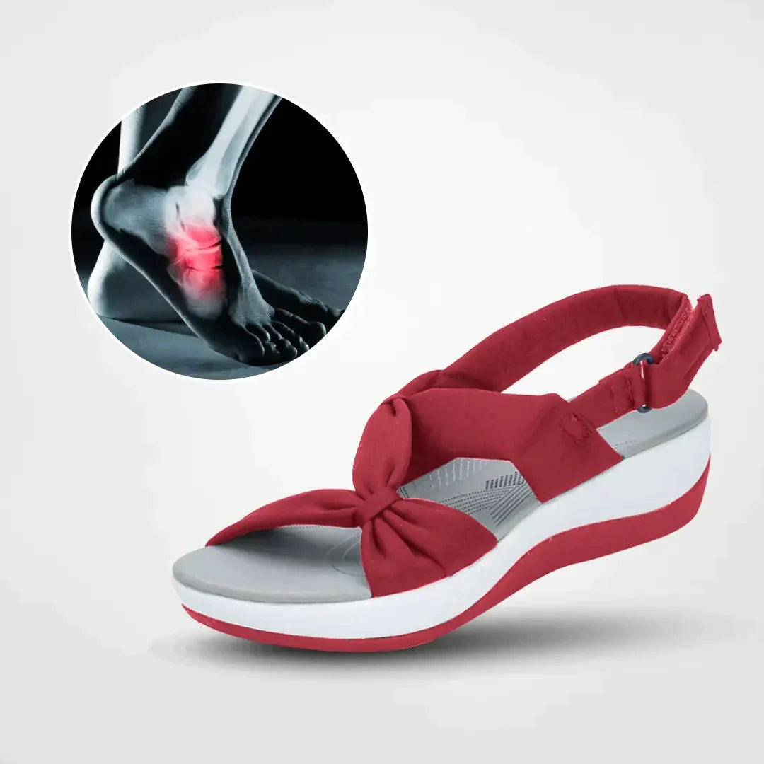 Bequeme ergonomische Damen Sandalen für den Sommer, ideal für Freizeit und Alltag, mit Komfort-Sohle.