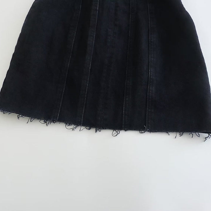Elegantes trägerloses Damen Sommerkleid, kurzes Design. Ideal für Party & Abendveranstaltungen.