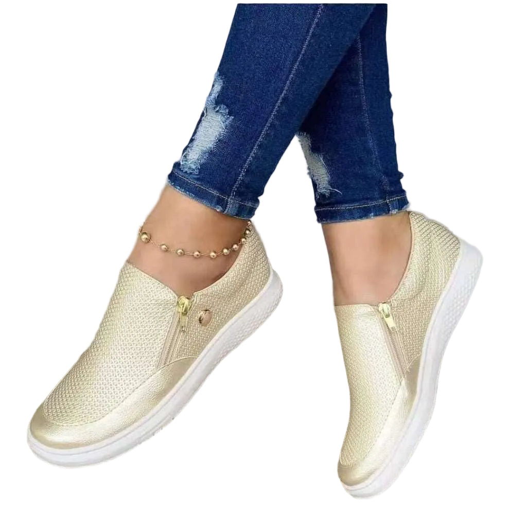 Bequeme orthopädische Damen & Herren Sneaker, ideal für Alltag & Freizeit, schmerzlindernd und rutschfest.