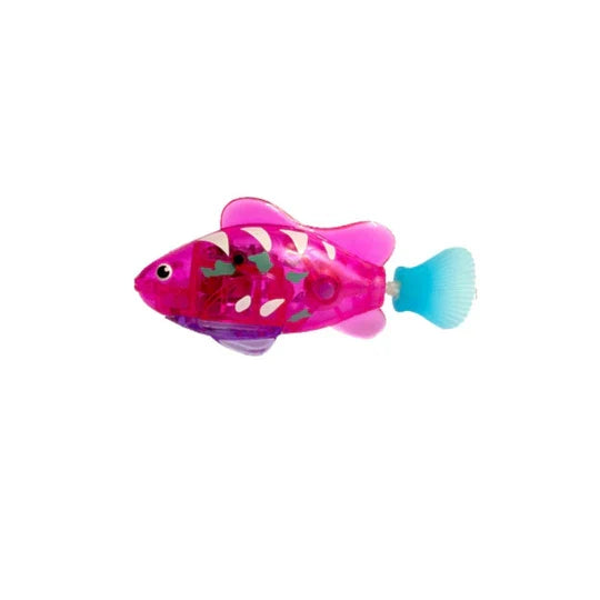 Interaktives Badespielzeug: Schwimmende Fische, um Ihre Katze aktiv zu halten.