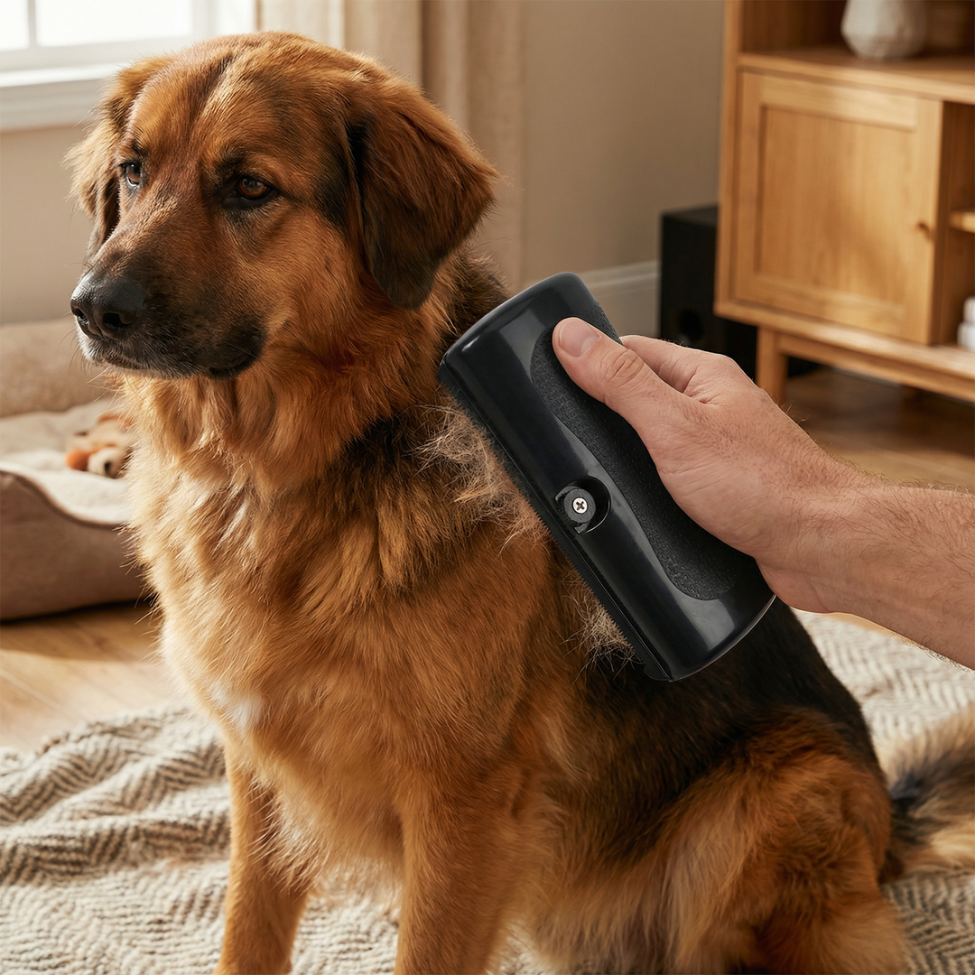 Haustier Unterfellbürste für Hunde & Katzen, entfernt effektiv loses Fell für glänzendes, gesundes Tierfell.