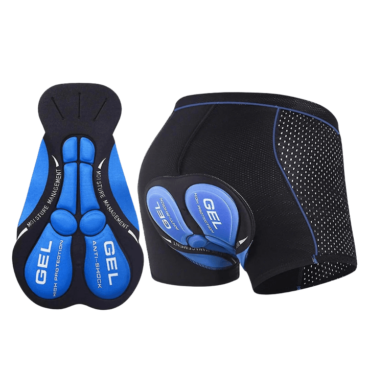 Komfortable Radunterhose mit Gelpolster für Herren & Damen, ideal als Basisschicht für lange Fahrradfahrten.