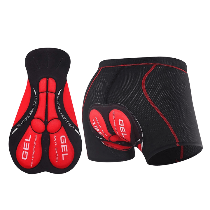 Unisex gepolsterte Radunterhose für maximalen Fahrkomfort bei langen Mountainbike- & Rennrad-Touren.