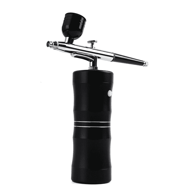 Kreatives Airbrush Pistolen Set für einzigartige Designs in Nagelkunst, Modellbau, Tortendeko & Hobbyprojekten.