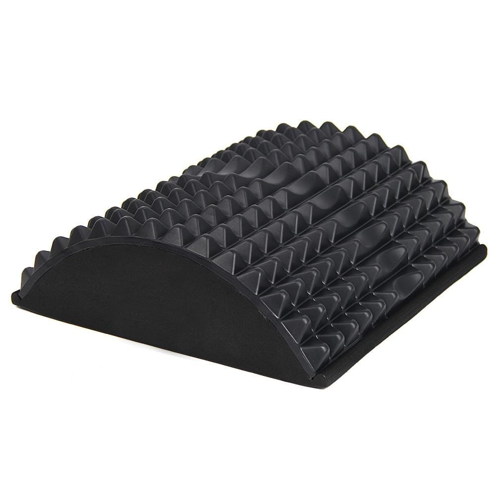 Detailansicht des Akupressur Rückenstreckers: ergonomische Form & Massagepunkte für effektive Schmerzlinderung.