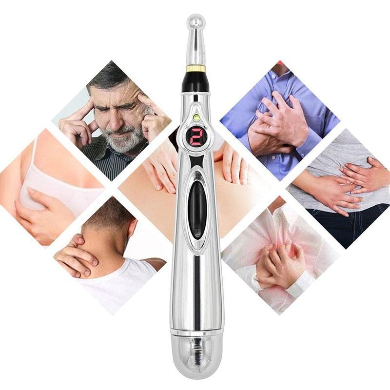 Tragbarer Akupunktur Laser Pen für schnelle Schmerzlinderung. Ihr persönliches Wellness-Gerät für unterwegs oder zu Hause.