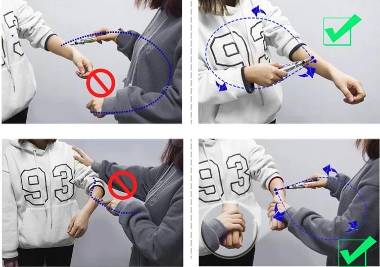Hochwertiger Laserstift zur Akupunktur und Schmerzlinderung. Tragbares Akupunkturgerät für Wellness & gesundes Leben.