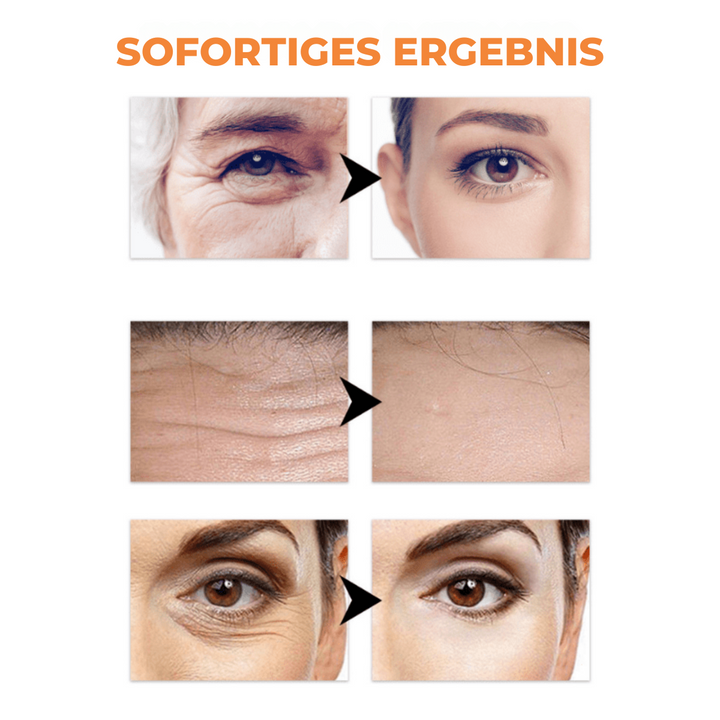 Feuchtigkeitsspendende Anti-Aging Gesichtsmaske. Kollagen & Hyaluronsäure für verbesserte Elastizität & Hauterneuerung.