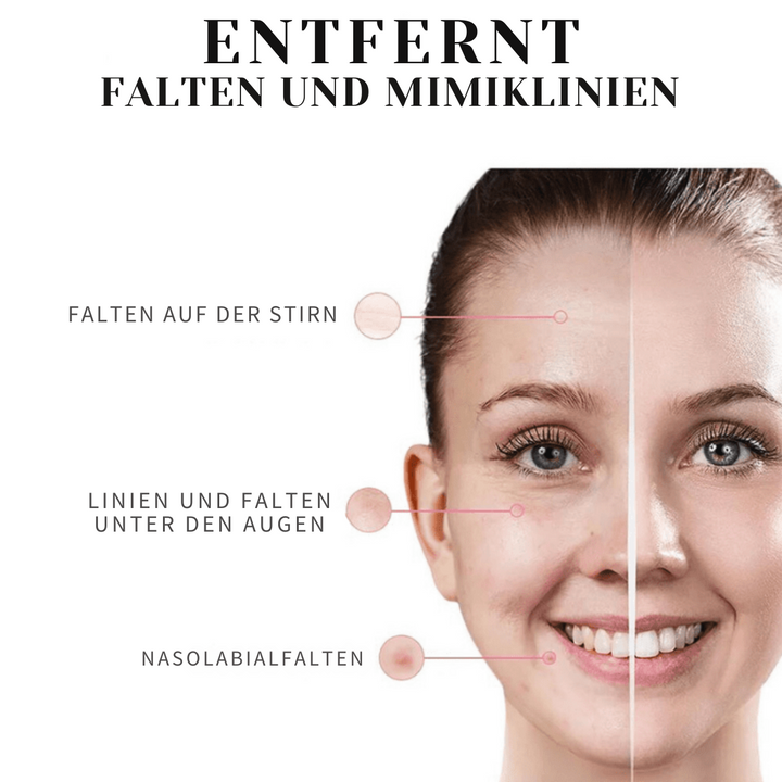 Verjüngende Gesichtsmaske mit Kollagen & Hyaluronsäure für Damen. Fördert Hauterneuerung und Elastizität der Haut.