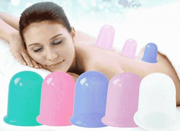 Ergonomischer Vakuumbecher für effektive Anti-Cellulite-Massage & entspannende Hautpflege zu Hause.
