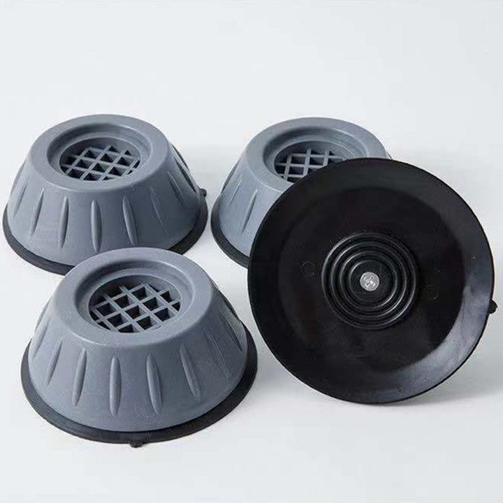 Rutschfeste Anti-Vibrations-Pads schützen den Boden unter Waschmaschinen vor Kratzern und Nässe.