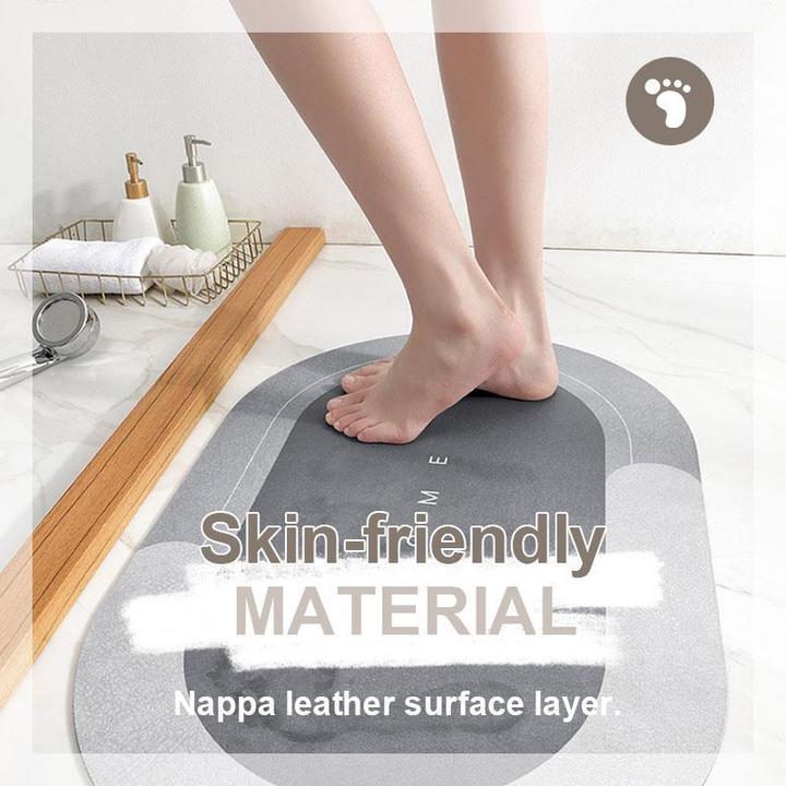 Schnelltrocknende Badematte für Ihr Bad: Saugfähig, komfortabel & pflegeleicht für optimale Hygiene.