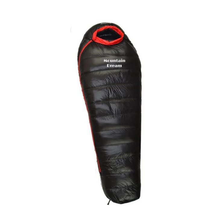 ArcticNest Winterschlafsack für extreme Kälte, Daunen, warm & leicht für Outdoor, Camping & Expeditionen.