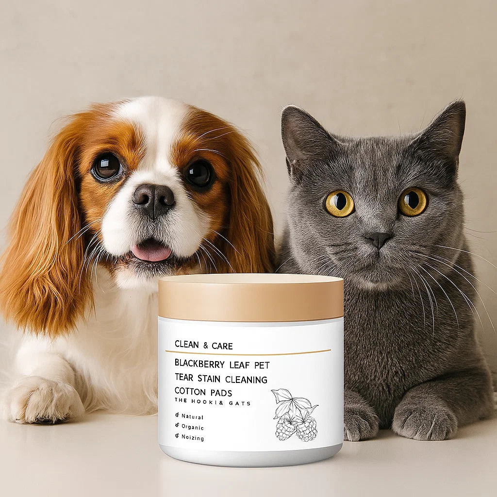 Augenreinigungstücher für Hunde & Katzen zur sanften Entfernung von Tränenflecken & Schmutz. Für klare Augen.