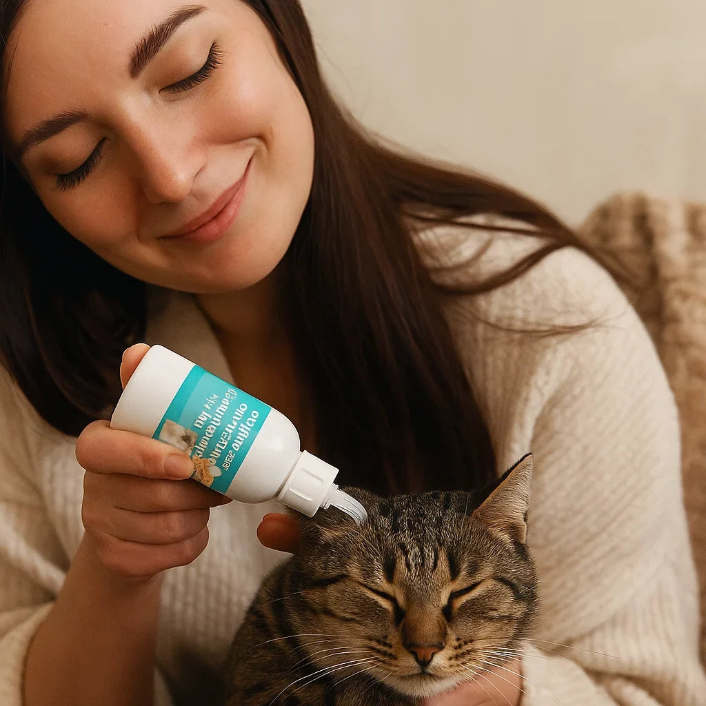 Hochwertiger Ohrenreiniger für Katzen zur natürlichen Pflege der Ohren. Unterstützt die Gesundheit und das Wohlbefinden.