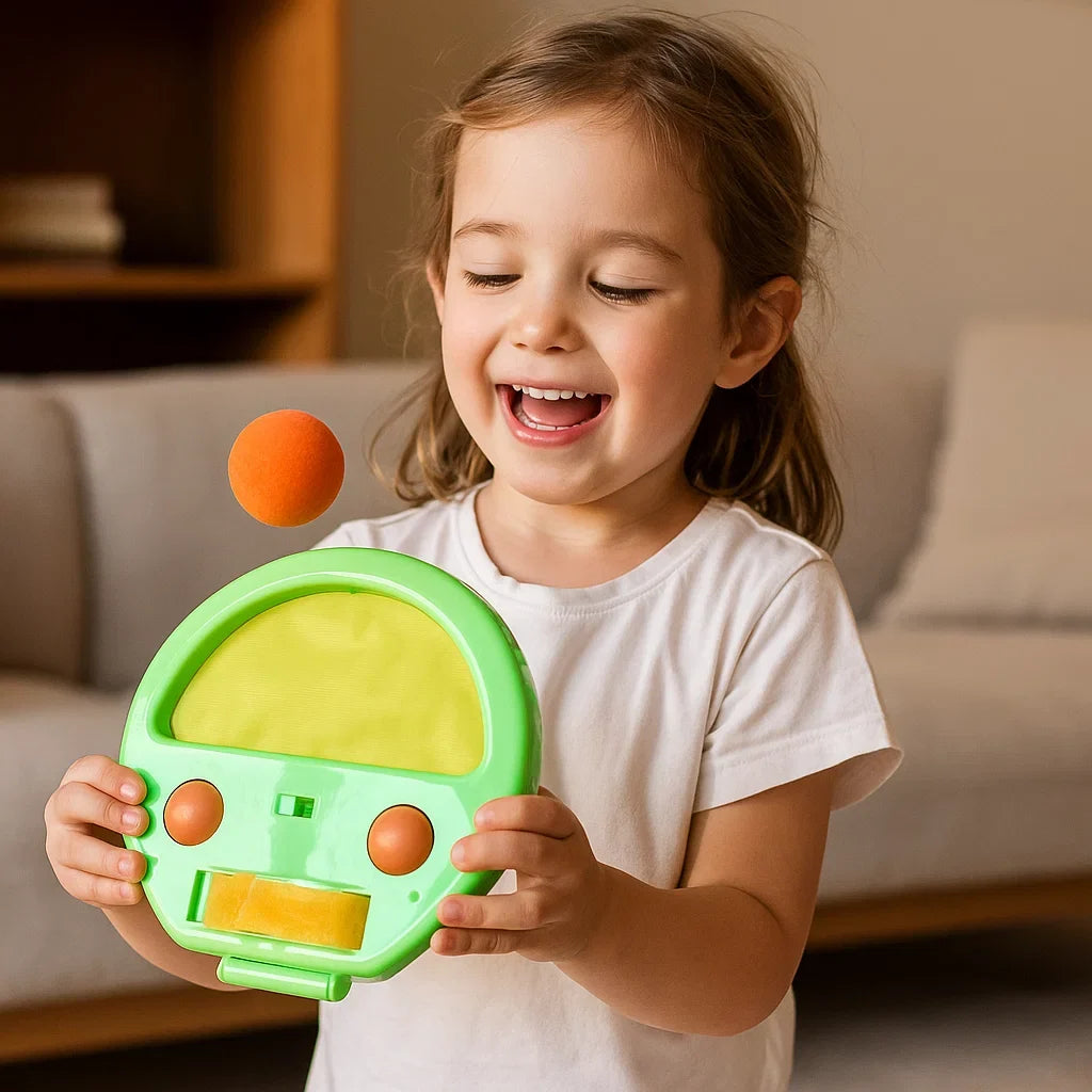 Hochwertiges Fang Ball Spiel Set für Jungen und Mädchen, ideal für Koordinationstraining & Outdoor-Spaß.