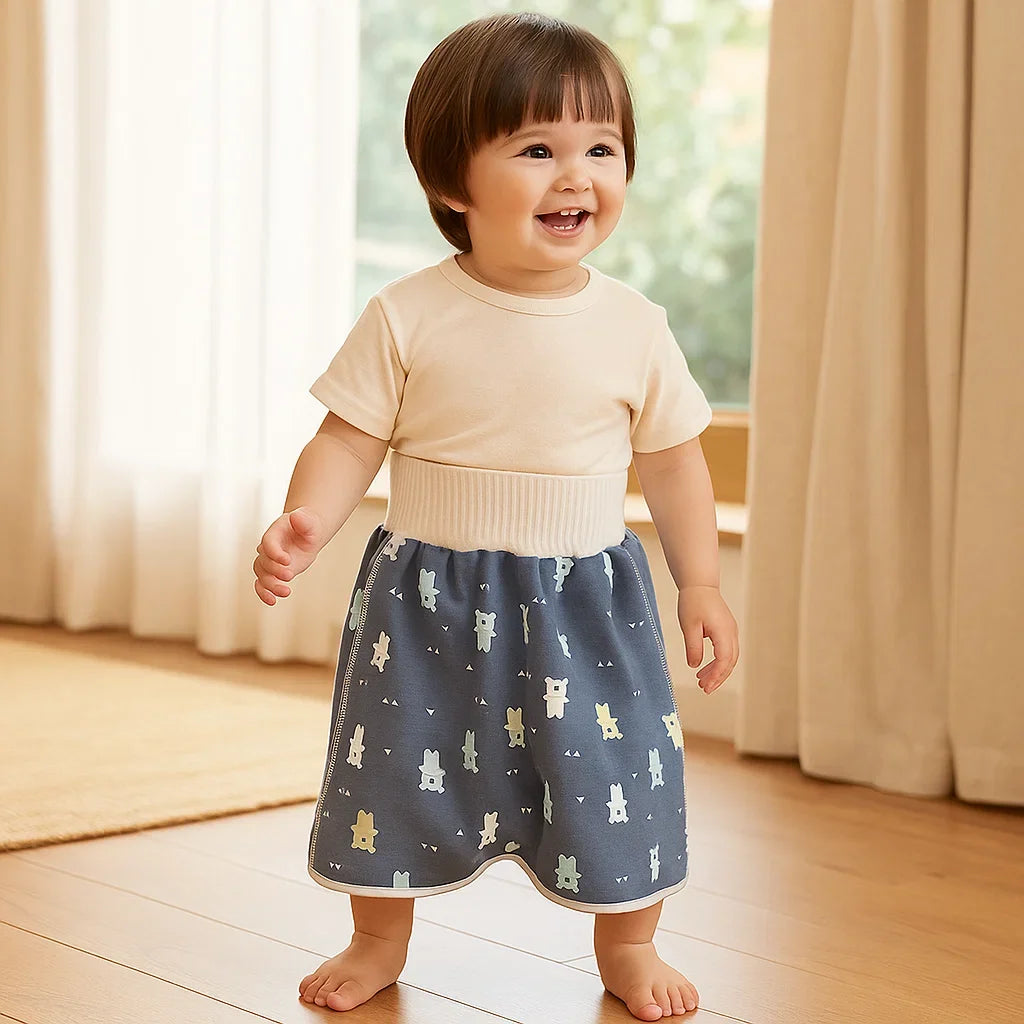 Sanfte Kinderkleidung: Wasserdichte Baby-Trainingshose, weich und hautfreundlich.
