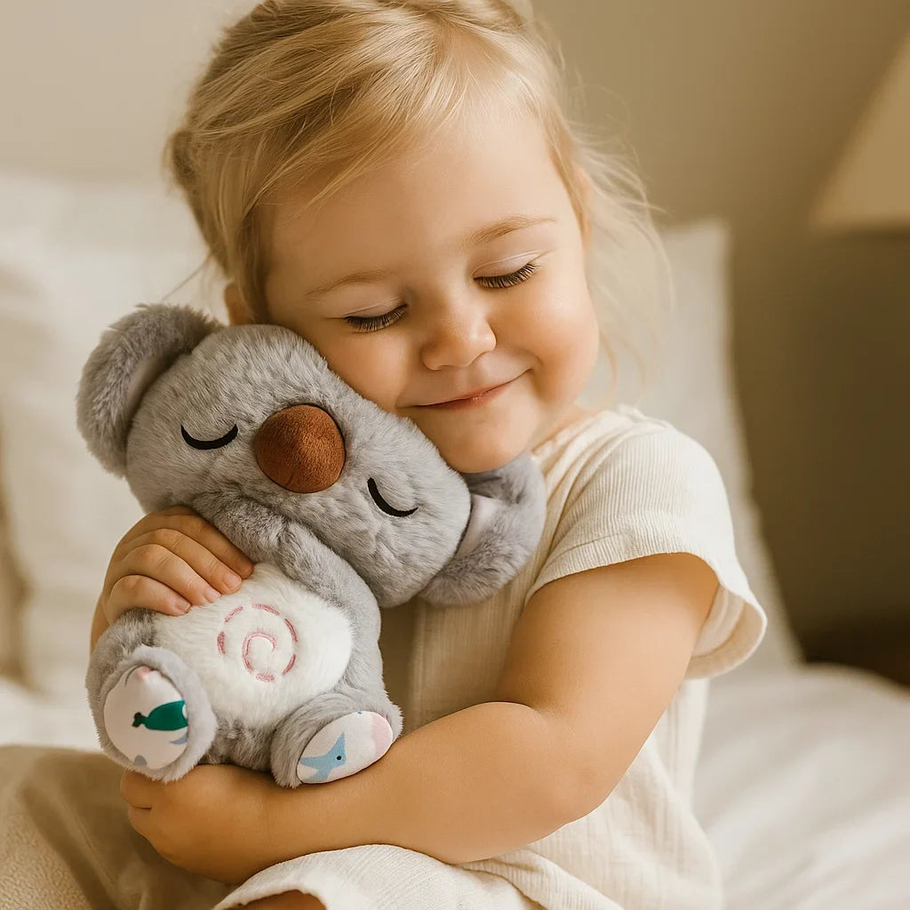 Beruhigendes Koala Plüschtier für Kinder, fördert Ruhe & Geborgenheit, ideal als Schlafhilfe.