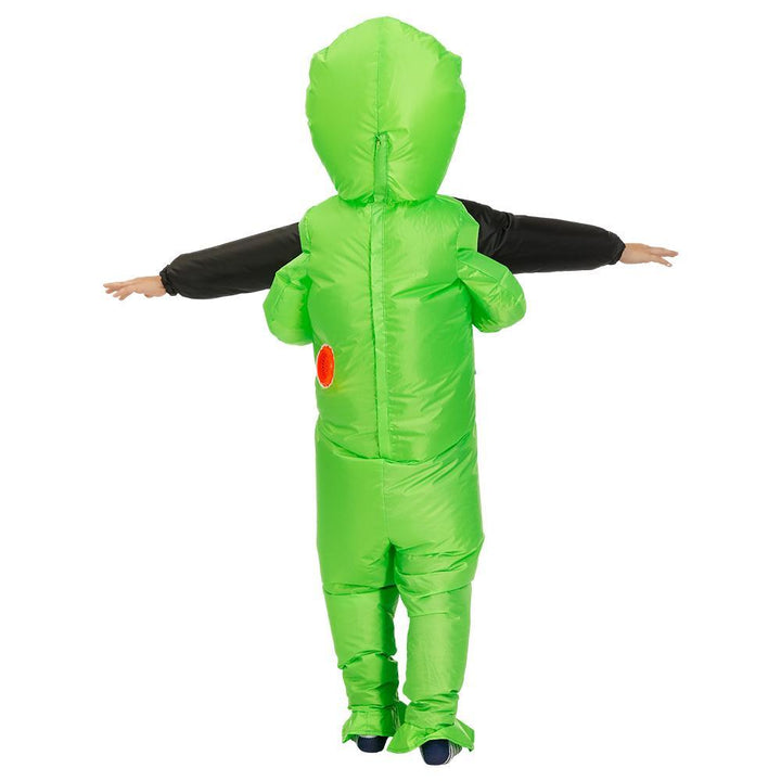 Unisex Kostüm: lustige Alien-Abduktion, aufblasbar. Perfekt für Halloween, Karneval oder jede Feier.