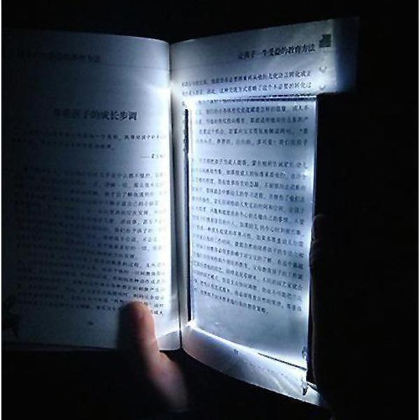 Leichtes, tragbares LED Leselicht. Ideal zum Lesen von Büchern auf Reisen oder Zuhause, dimmbar.
