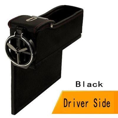 Robuster Auto Organizer als Lückenfüller, idealer Stauraum und Ablage für den Fahrzeug Innenraum. PU Leder.