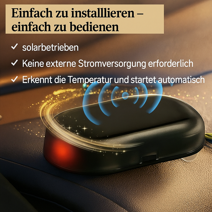 Kratzfreier Auto Schnellenteiser für saubere Autoscheiben. Keine Beschädigung, klare Sicht im Winter.