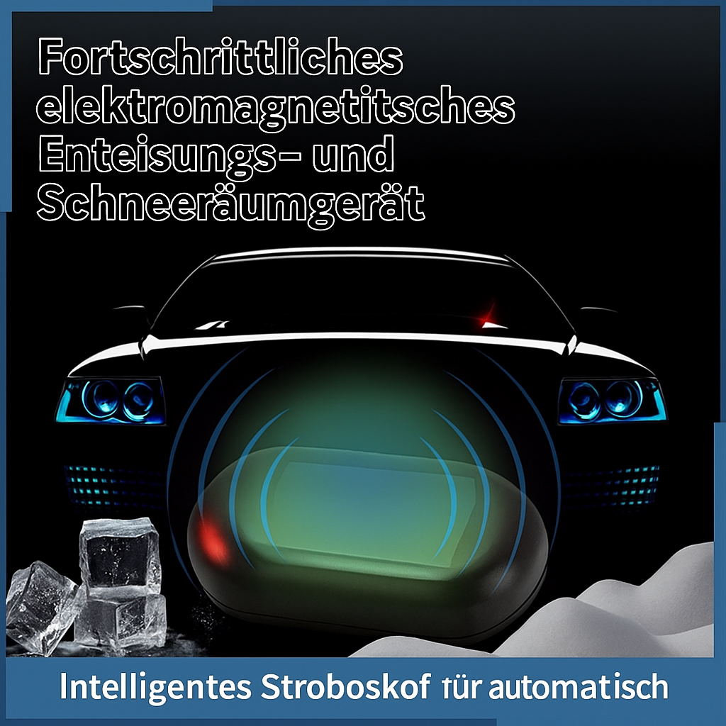 Innovative Autoenteisung: Der automatische Schnellenteiser befreit Fahrzeugscheiben schnell und kratzfrei von Eis.