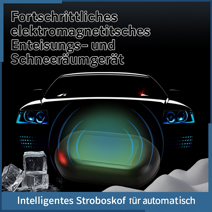 Innovative Autoenteisung: Der automatische Schnellenteiser befreit Fahrzeugscheiben schnell und kratzfrei von Eis.